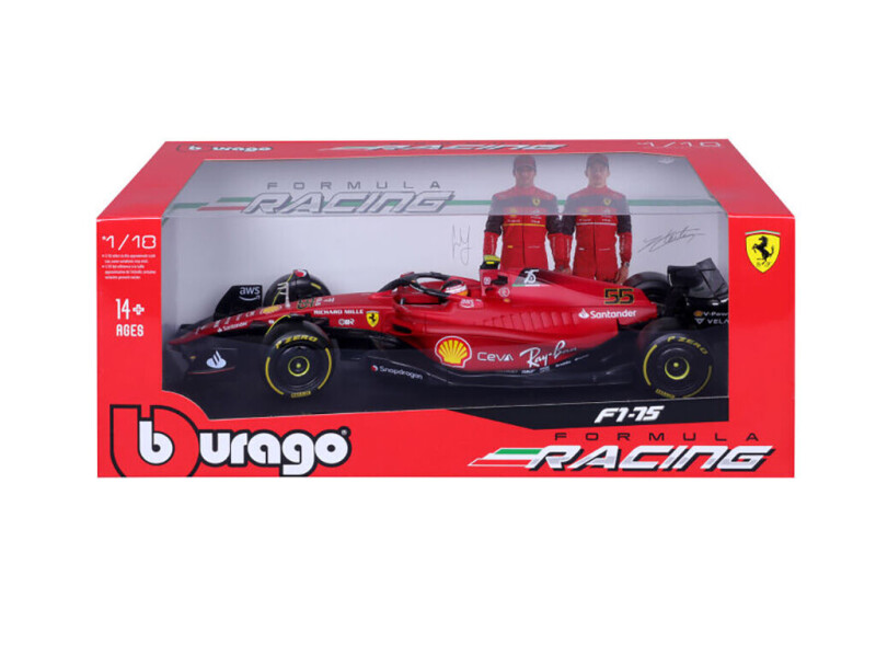 Bburago Ferrari F1-75 1:18 (2022) #55 Carlos Sainz 